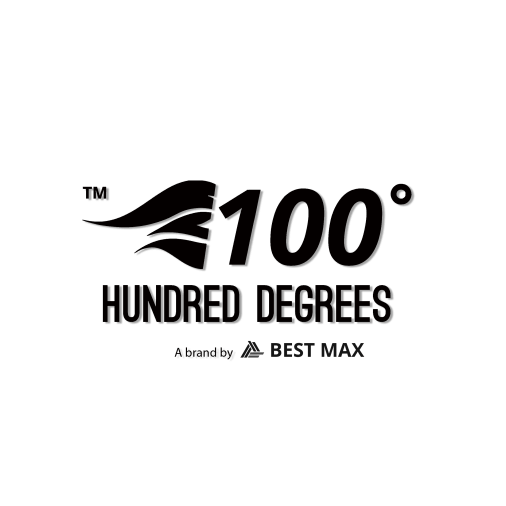 100 Degrees Logo